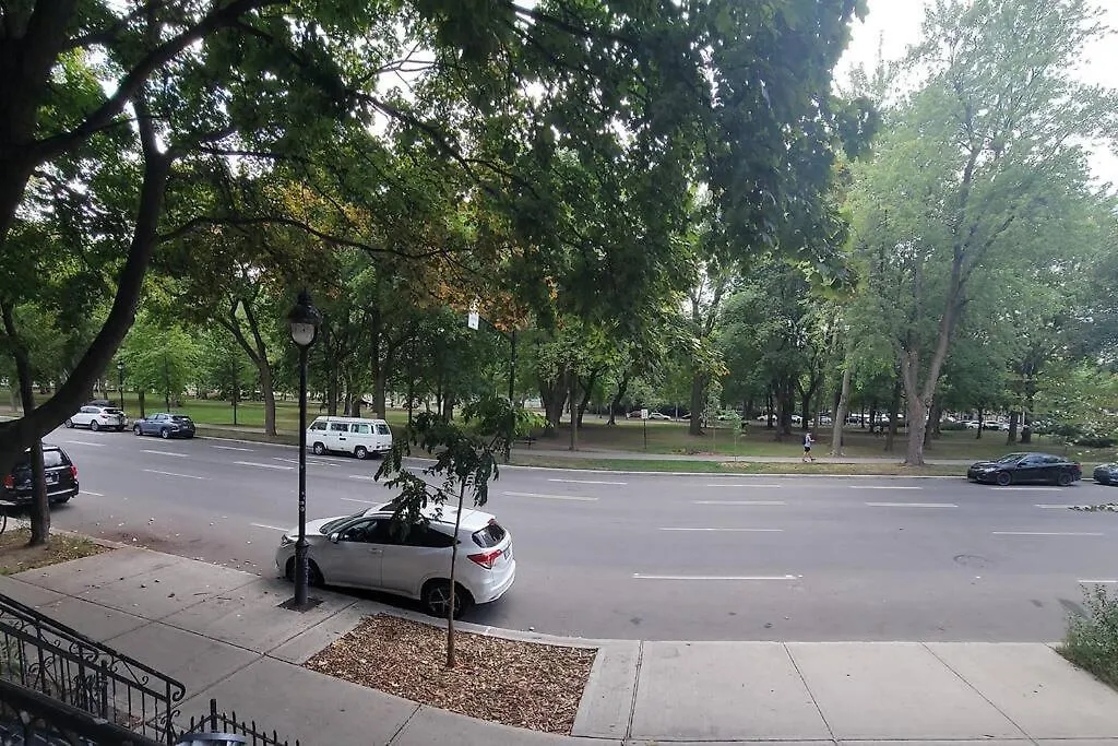 Blue Lounge ☆ Lafontaine Park ☆ Tv Cable Apartment Montreal Canada